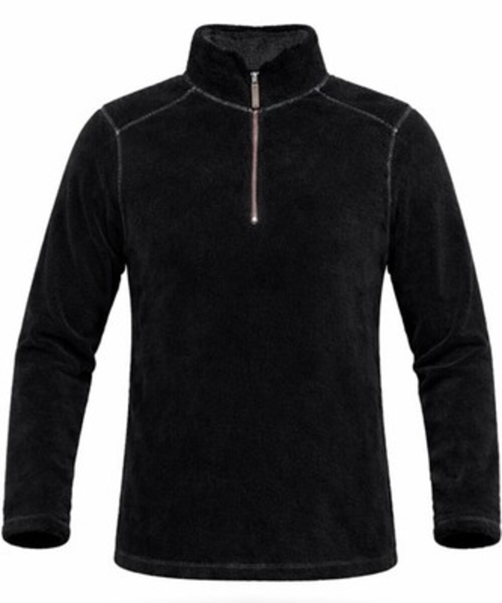 Trinity Men’s Size Large Black Fleece 1/4 Zip Pullover Jacket